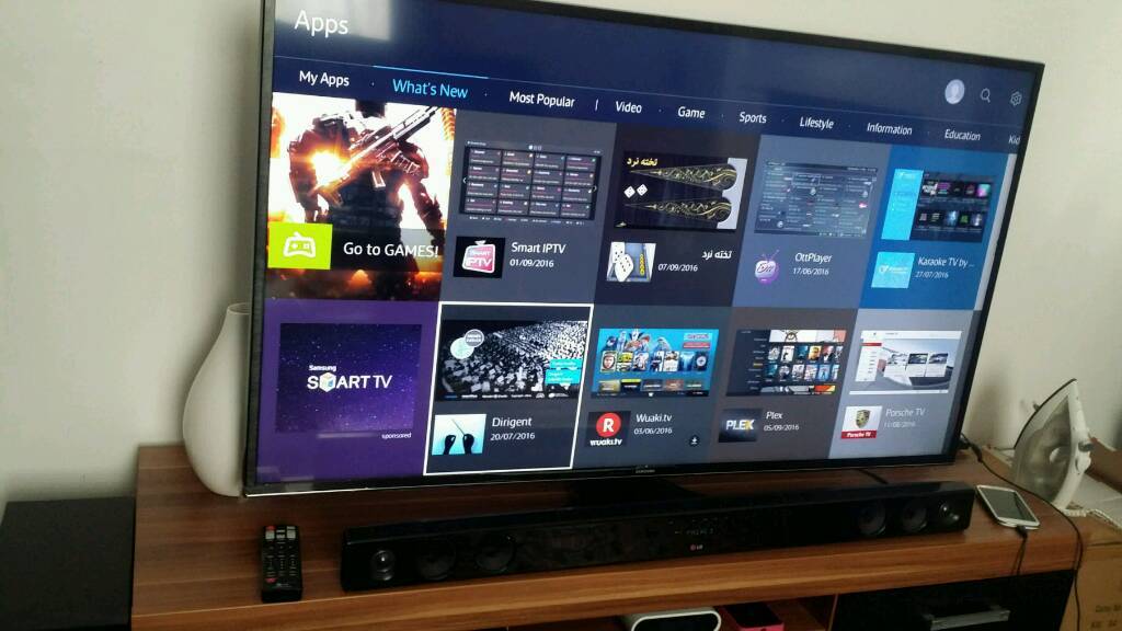 50 inch Samsung 4k TV UHD Smart with built-in Wifi not lg ...