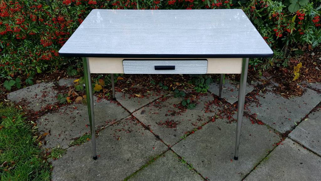 Vintage Melamine Kitchen Table in Norwich, Norfolk Gumtree