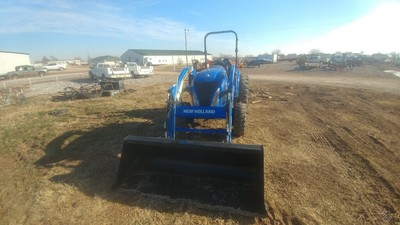 2017 New Holland Workmaster 40 Loader Tractor 38Hp 1.2hrs Used