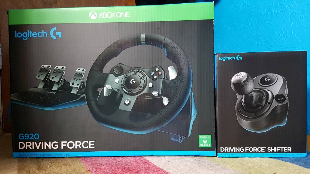 Logitech G920 Steering Wheel with Shifter (XBOX ONE & PC) in Sandwell