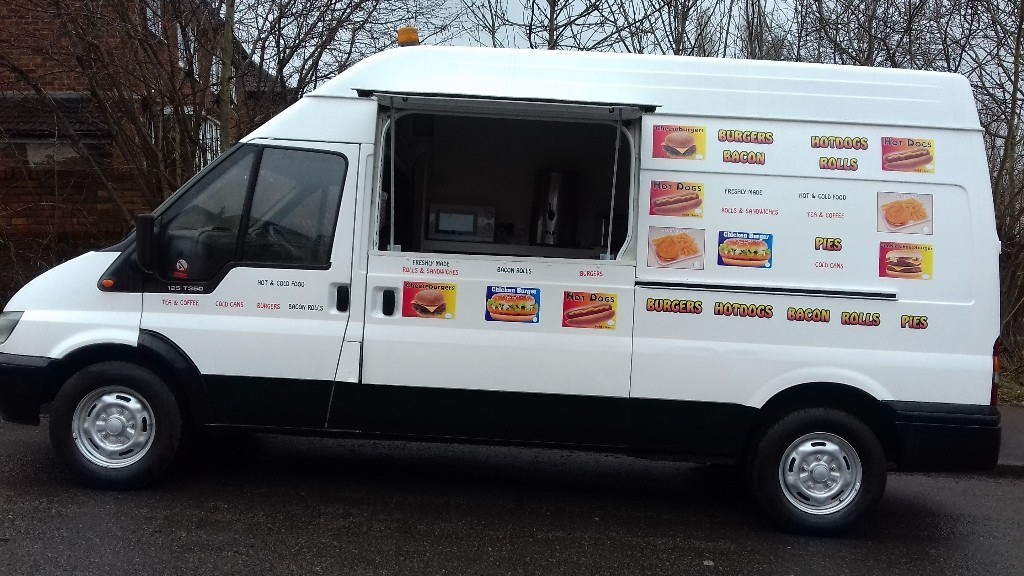 CATERING VAN FOOD / BURGER HOT DOG VAN 11 MONTH MOT ONE OWNER VERY