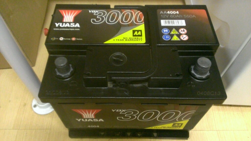 Yuasa 3000 аккумулятор