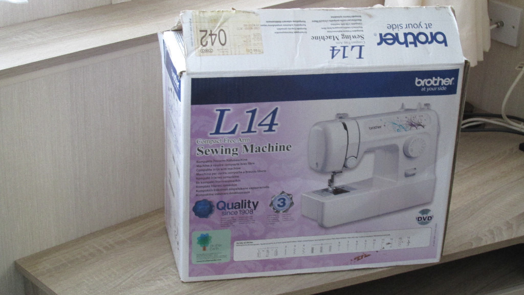 brother L14 compact free arm sewing machine in Shiremoor, Tyne and