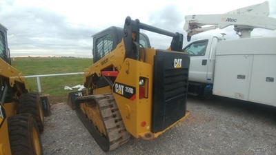 2016 Caterpillar 259D Track Skid Steer Loader Joystick 1786Hrs Radio 75Hp CabAc