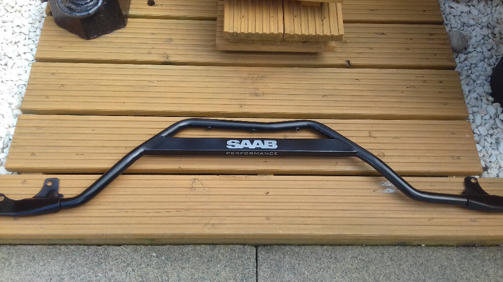SAAB OG 93 98>2003 MODIFIED TURRET STRUT BRACE FITS SE, AERO, VIGGEN