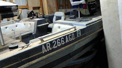 1987 astroglass fish+ski boat