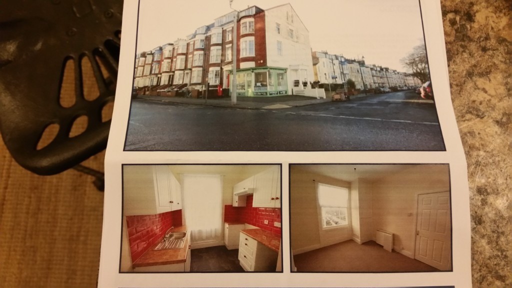 One bed flat refurbished a year ago in Scarborough, North Yorkshire
