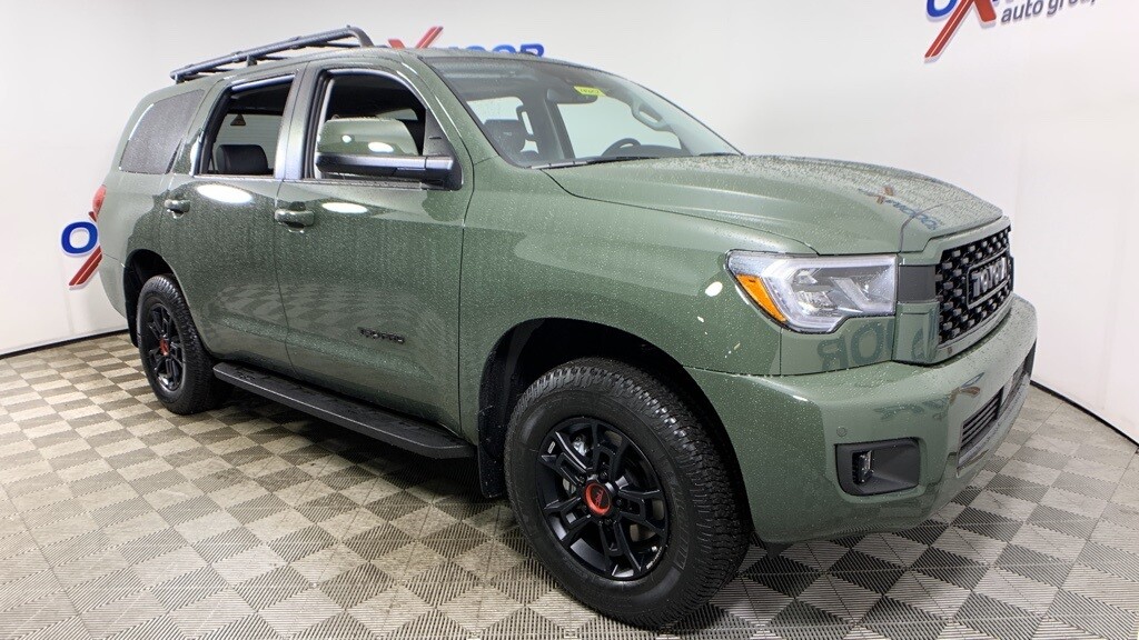 Toyota Sequoia Army Green With 4 Miles, For Sale! New Toyota Sequoia