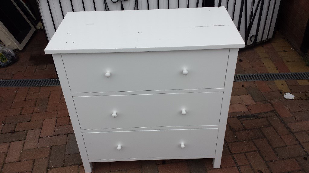 White Chest of Drawer for Sale in Bedford, Bedfordshire Gumtree