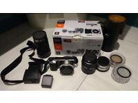 Sony Nex 5n with accessories