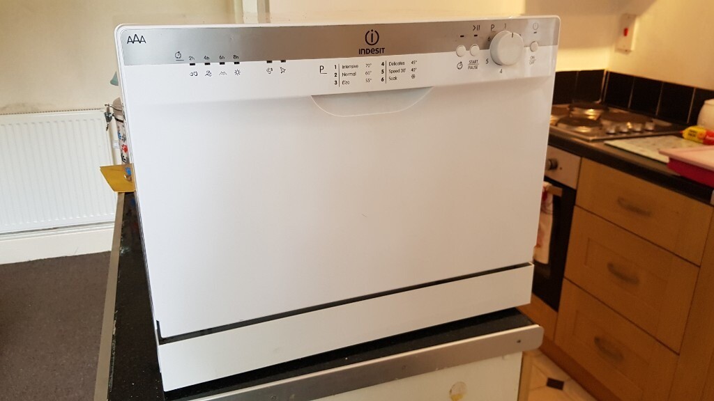 Indesit Icd661 Compact Tabletop Dishwasher In Derby