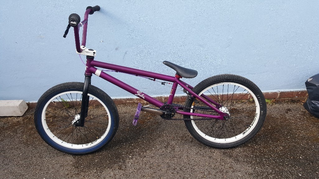 Stolen Stereo 2012 Purple BMX Stolen Roulette Wheels in Bournemouth