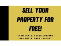 ‘Sell your property for free’