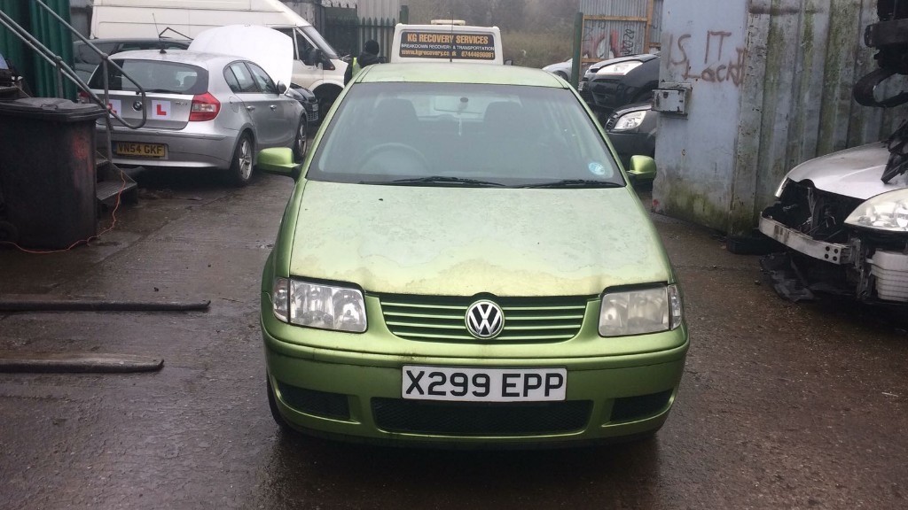 Volkswagen polo green