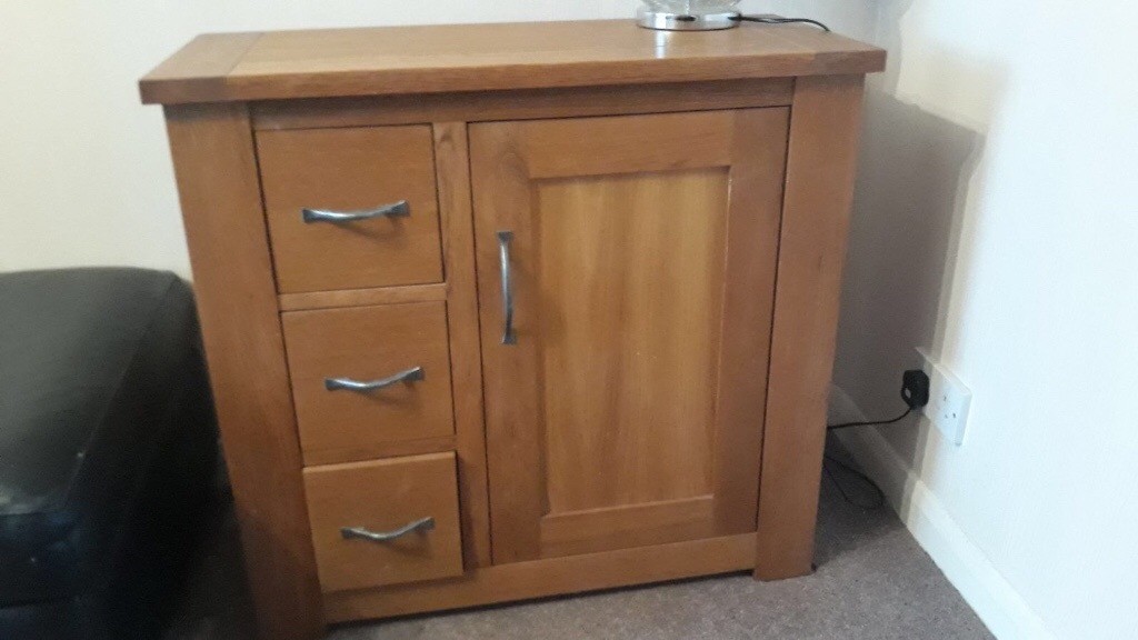 Next furniture Cambridge oak small sideboard in Newton Mearns