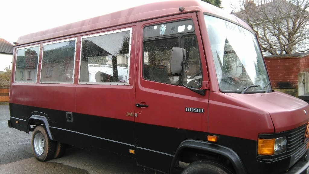Mercedes 609d motorhome/camper for project or parts in Kidderminster