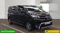 2021 Toyota ProAce Black 2.0D Design MWB Van, 33,800 miles, Euro 6, 6-Speed manu