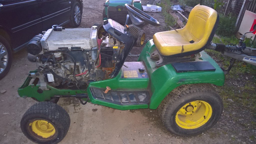 john Deere gx355 diesel ride on mowers x2 Â£250 | in Melton Constable, Norfolk | Gumtree