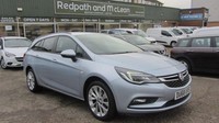 2018 Vauxhall Astra 1.0i Turbo ecoTEC Design Sports Tourer 5dr Petrol Manual Eur