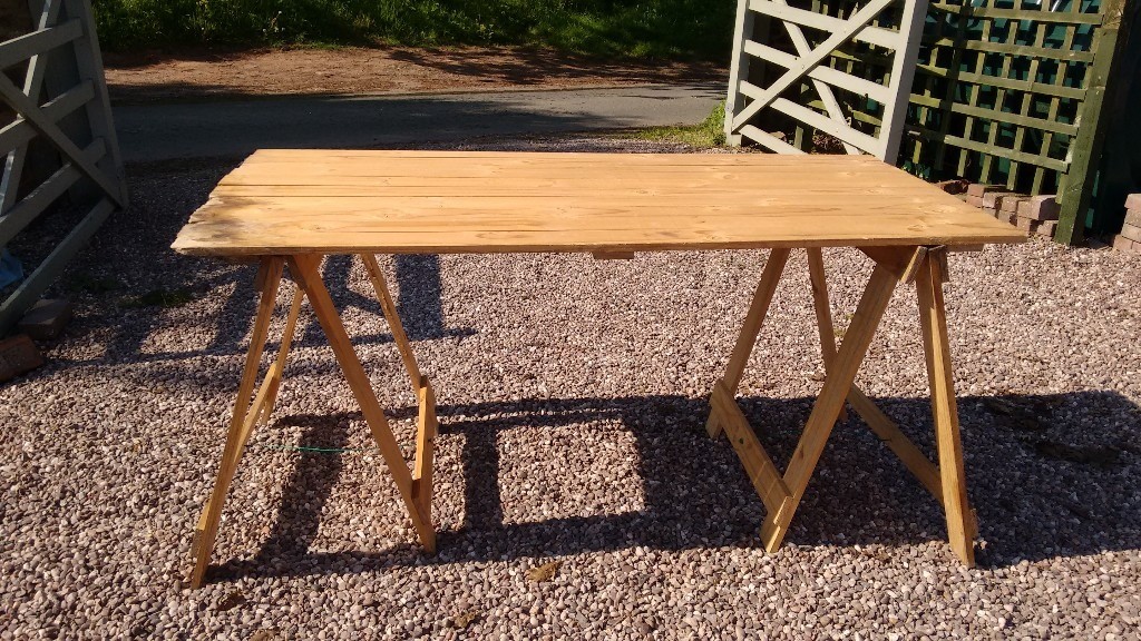 Trestle Table suitable for car boot sale in Abergavenny
