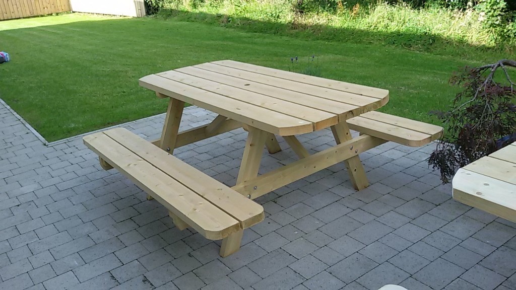 Heavy Duty Picnic Tables, Pressure Treated 6 Foot in Coalisland