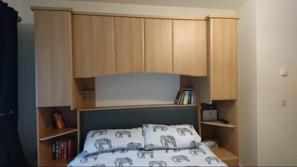Starplan Fitted Wardrobes With Overbed Storage Excellent Condition