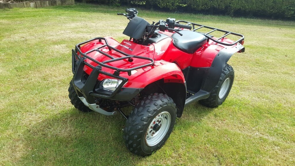 2009 Honda ATV 250 Quad bike with Electric start and tow bar in