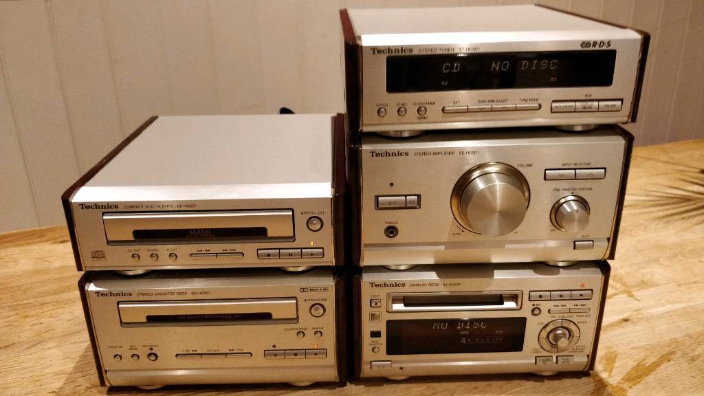 Technics HiFi SDHD501. CD, Radio, MiniDisc, Tape in Knightswood