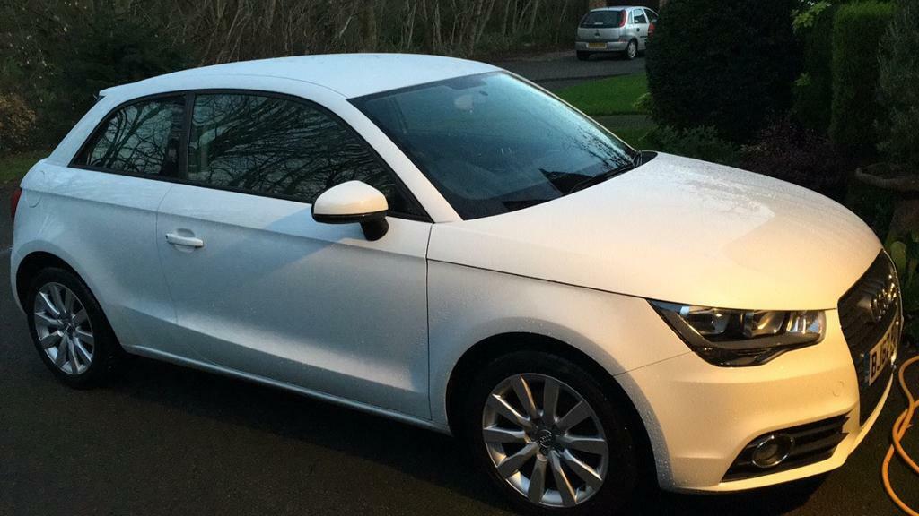 Audi A1 Sport 1.4 petrol 42k Glacier white 62 plate in Northampton