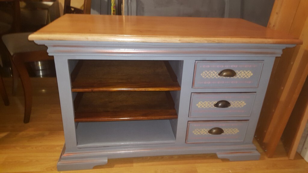 HARDWOOD VINTAGE TV UNIT in Northampton, Northamptonshire Gumtree