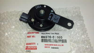パイオニア New Genuine OEM Toyota 86520-01050 Low Note Horn Corolla