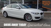 2018 BMW 2 Series 1.5 218i SE Coupe 2dr Petrol Auto Euro 6 (s/s) (136 ps) Coupe 
