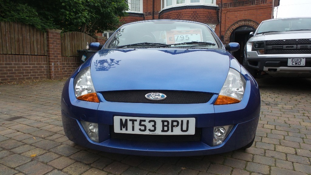53 PLATE FORD STREET KA 1.6 CONVERTIBLE IN BLUE LOW MILES ARCH CORROSION in Rotherham, South