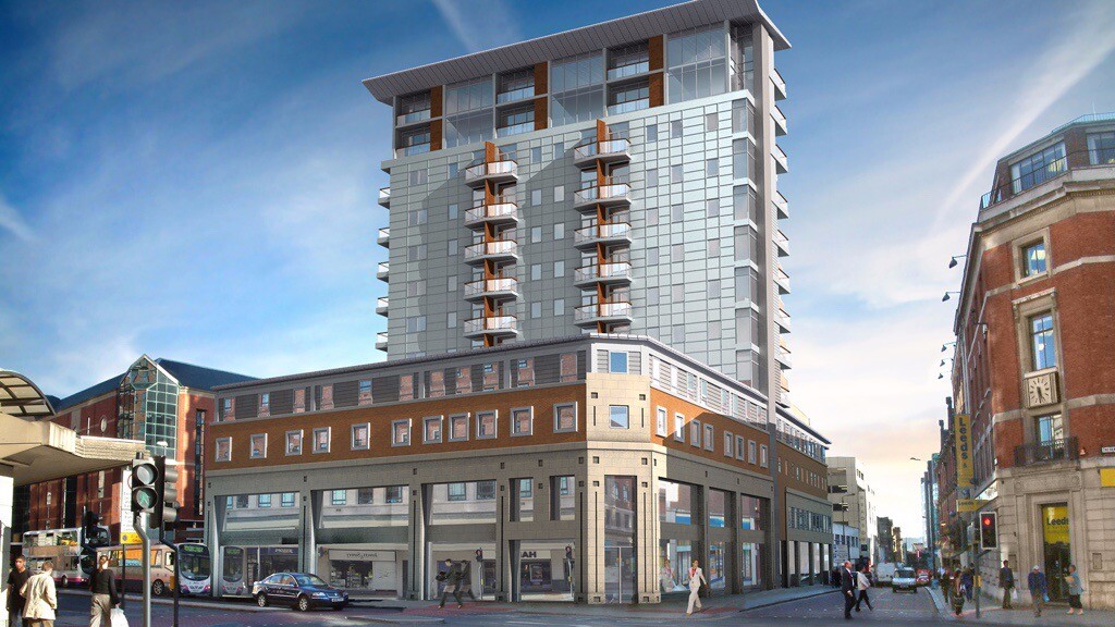 Car Parking Space in the Basilica development on the Headrow in Leeds