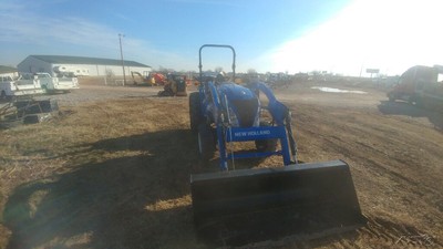 2017 New Holland Workmaster 40 Loader Tractor 38Hp 1.2hrs Used