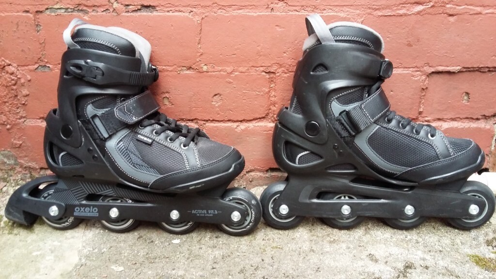 Size 8 Decathlon Oxelo Inline Skates/Rollerblades | in Sheffield, South