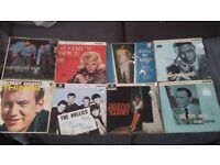 old record collection frank hollies peggy lee etc