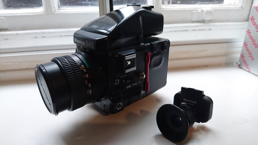 Mamiya 645 Pro TL Camera Kit incl. 55mm & 80mm f2.8 lenses, Shutter