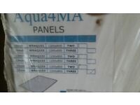 Kudos Aqua4MA 1200x800x15mm panels NEW . wet room. shower.