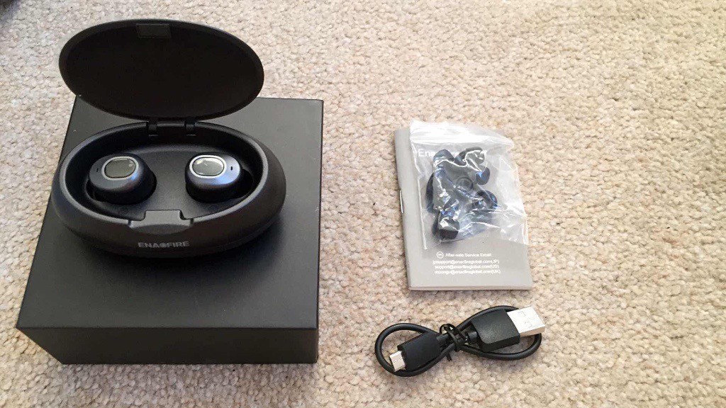 Brand new Wireless Headphones, ENACFIRE E19 Bluetooth Headphones V5.0 with 15H Playtime Deep