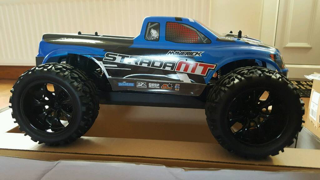 RC CAR MONSTER TRUCK 1/10 HPI MAVERICK BOXED READY TO RUN