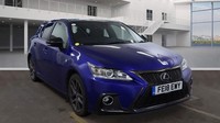 2018 Lexus CT 1.8 200h F Sport CVT Euro 6 (s/s) 5dr HATCHBACK Petrol/Electric Hy