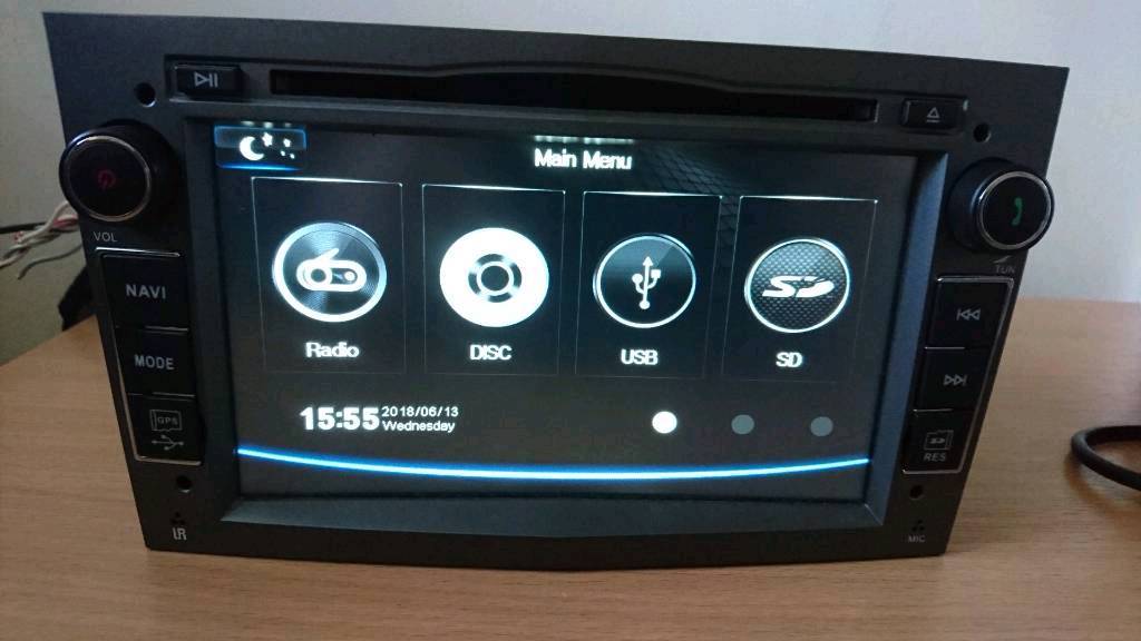 Vauxhall Corsa Astra Vectra Zafira touch screen stereo in Easingwold