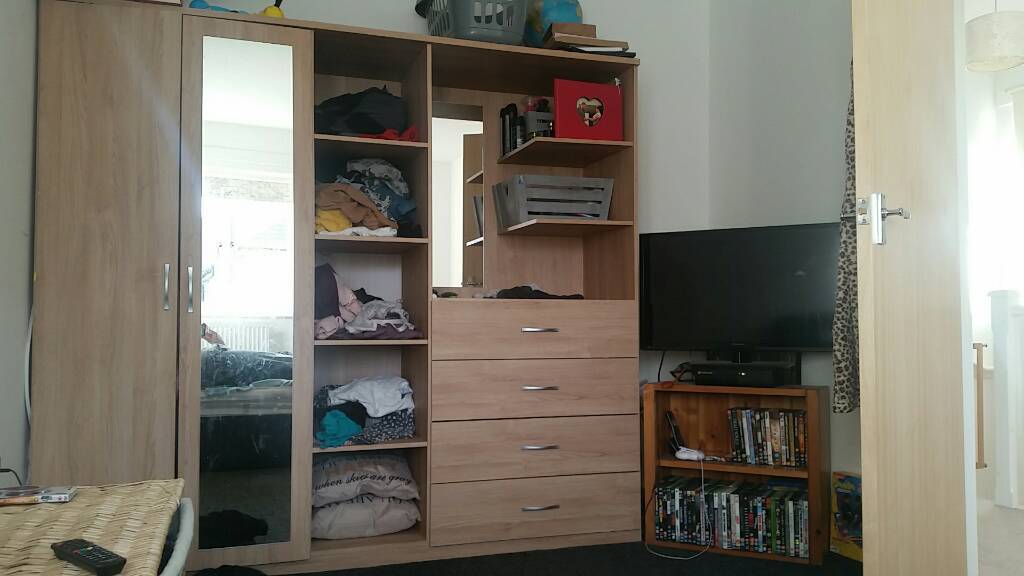 Peru 3 Door Wardrobe With Drawers In Kingsbridge Devon Gumtree