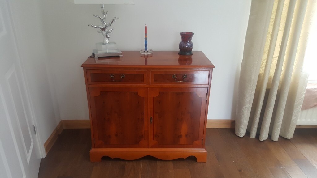Beautiful 3 piece set of Yew Wood furniture in East Kilbride, Glasgow