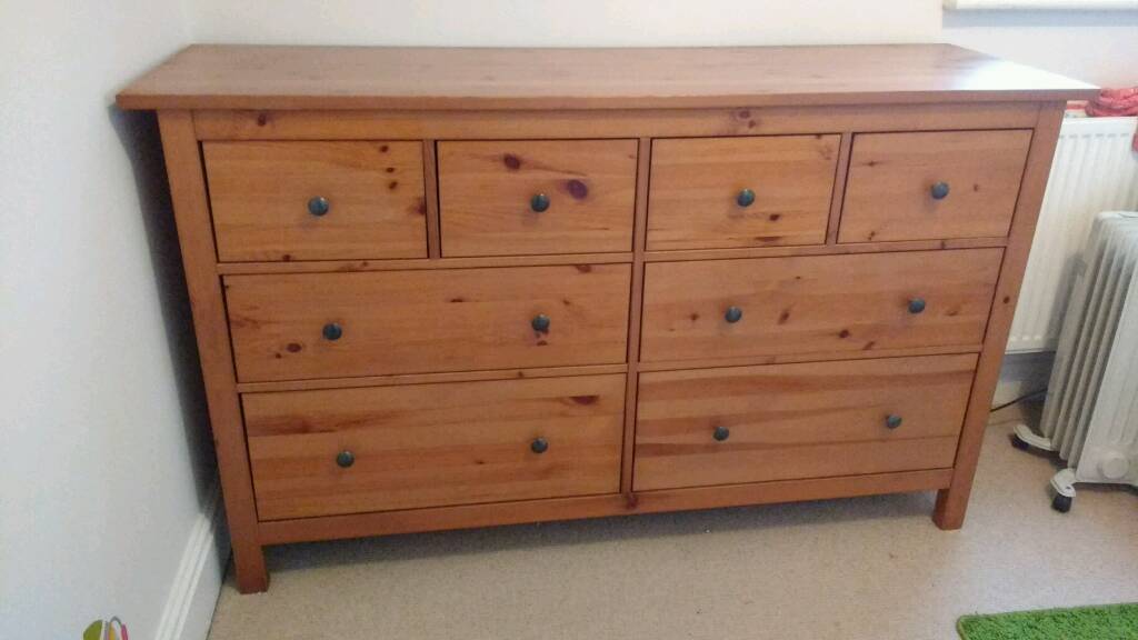 IKEA HEMNES LARGE 8 DRAWER CHEST of DRAWERS in Mapperley