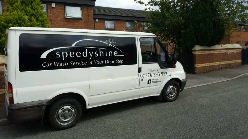 Speedyshine mobile car wash /valeting business in Salford, Manchester