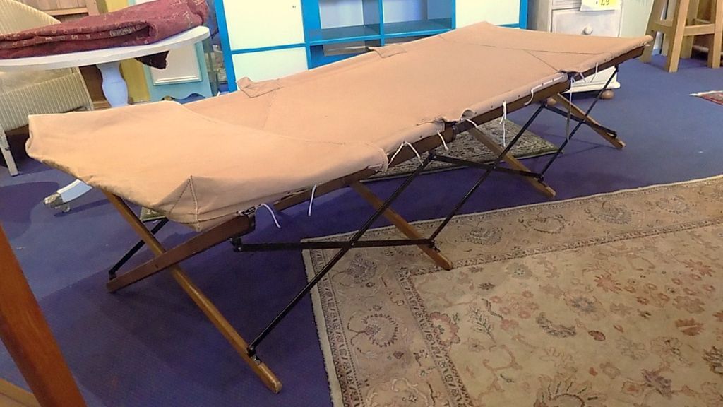 Vintage Campaign/Camp Bed c1950 in Woking, Surrey Gumtree