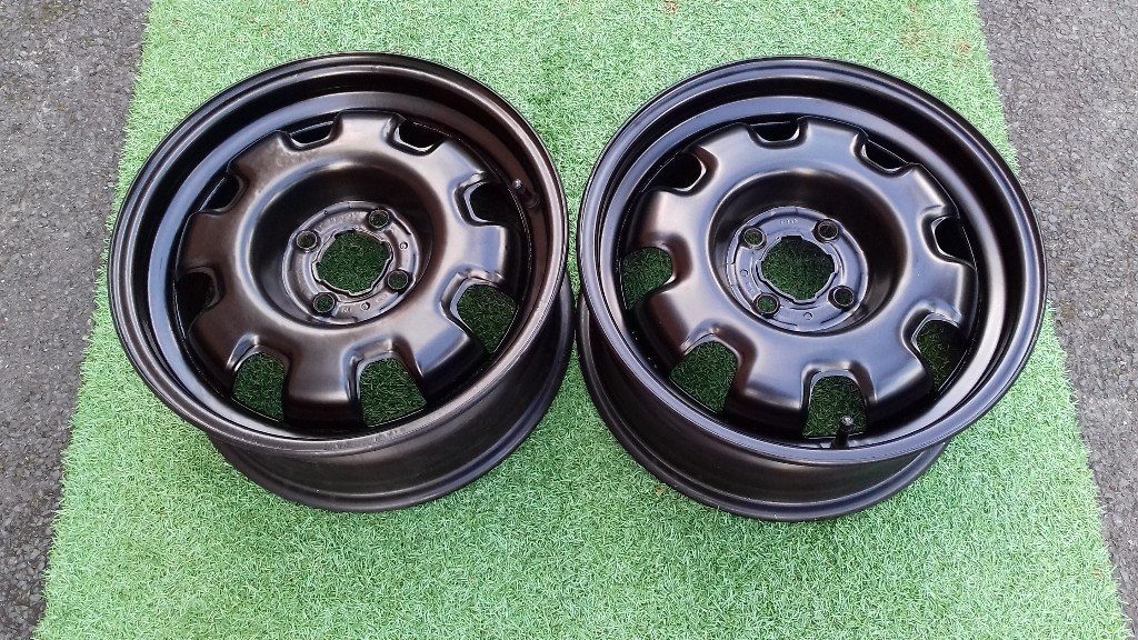 15" Renault clio steels wheels 4x100 not alloys in Bangor, County