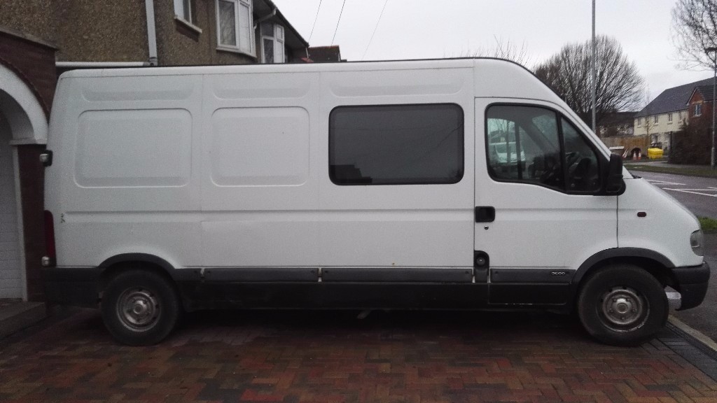 Vauxhall movano camper van lwb hightop long mot.solid van .new battery